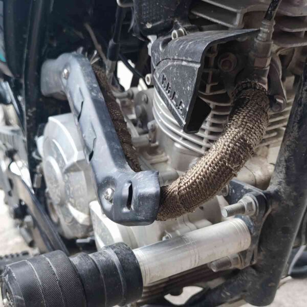 Cinta termica mofle para Yamaha Libero 125 y YBR