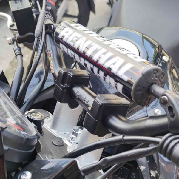 Manubrio renthal instalado para Yamaha XTZ 125