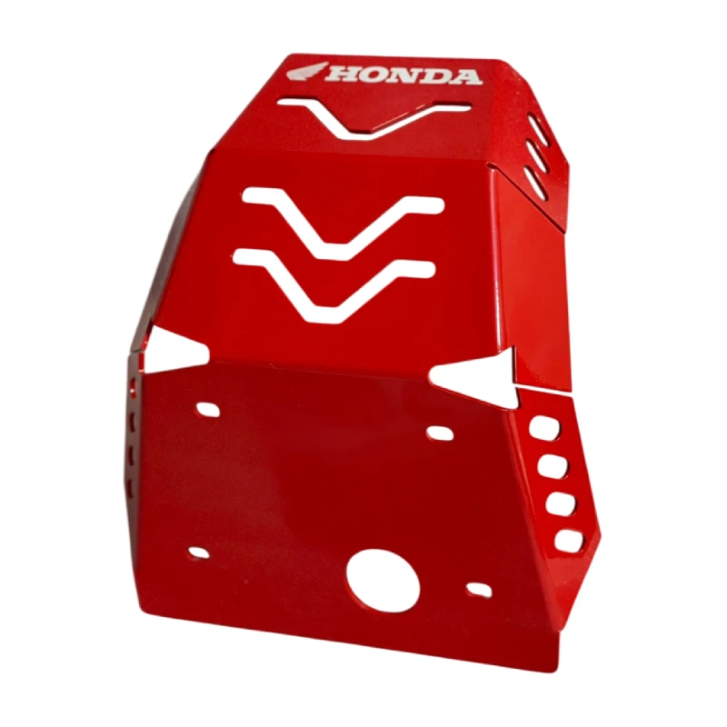 Pechera cubre cárter para moto Honda XR 150 roja Pechera cubre cárter para moto Honda XR 150 roja